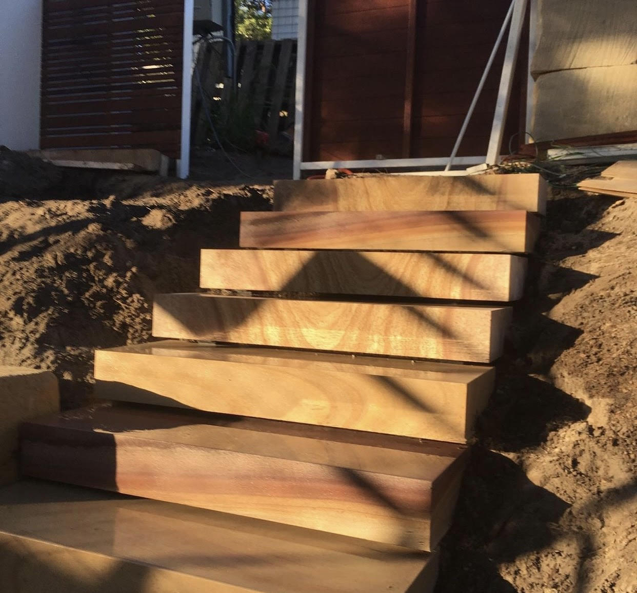 Diamond Sawn Steps Helidon Sandstone