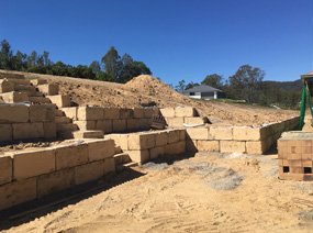 Sandstone Retaining Wall Brisbane
